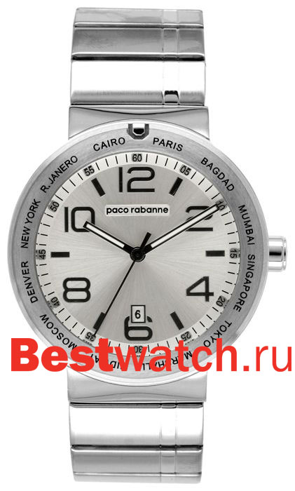 Часы Paco Rabanne Gent Metal Round PRH994_FM